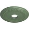 Ekena Millwork Classic Ceiling Medallion (Fits Canopies up to 12 3/4"), 18 5/8"OD 4"ID x 1 1/8"P, Athenian Green CM19CLAGF - alternate 5